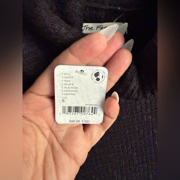 NWT Free People|We The Free| Moon Daisy Pullover - Picture 8 of 9